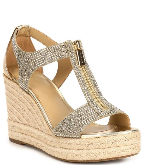 michael kors berkley wedge sandals